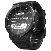 CrossBeats Everest 2.0 | Latest 2026 Smart Watch for man | 1.43" AMOLED Always ON Display Bluetooth Calling Rugged Outdoor Smartwatch | Upto 15 Days Battery Life 100+ Sports Mode Flash Light (Black)