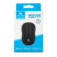 MIKUSO MOS-W018 2.4G Wireless Optical Mouse | 600 DPI High-Precision Computer Mouse with 10M Range, Ergonomic Grip for Laptop, PC, Mac, Desktop, and Office Use