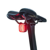 ROCKBROS Smart Bicycle Brake Light | IPX6 Waterproof Type C Rechargeable Bike Tail Light | Auto Stop LED Rear Warning Light | Cycling Safety Taillight for Road Bike MTB & Outdoor Riding