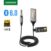 UGREEN Bluetooth 6.0 5.4 3.5mm USB For Car Speaker