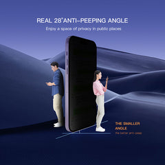 Mietubl Privacy Screen Protector 9H Tempered Glass for iPhone Samsung Xiaomi