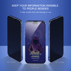 Mietubl Privacy Screen Protector 9H Tempered Glass for iPhone Samsung Xiaomi
