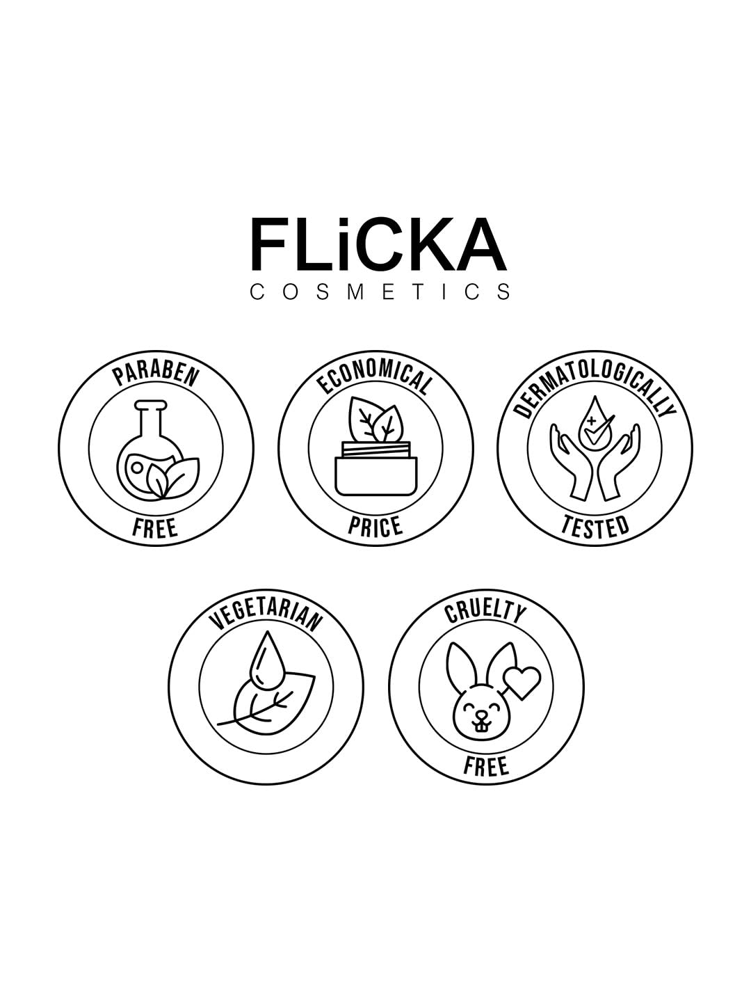FLiCKA Silk Touch 3 in 1 Moisturizer and Primer for Face | Hydrating, Lightweight, Long-Lasting | Pore Minimizer | Dermatologically Tested | All Skin Types | Makeup Base | 60g | Cruelty-Free (Pack of 1)