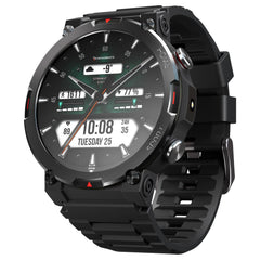 CrossBeats Everest 2.0 | Latest 2026 Smart Watch for man | 1.43" AMOLED Always ON Display Bluetooth Calling Rugged Outdoor Smartwatch | Upto 15 Days Battery Life 100+ Sports Mode Flash Light (Black)
