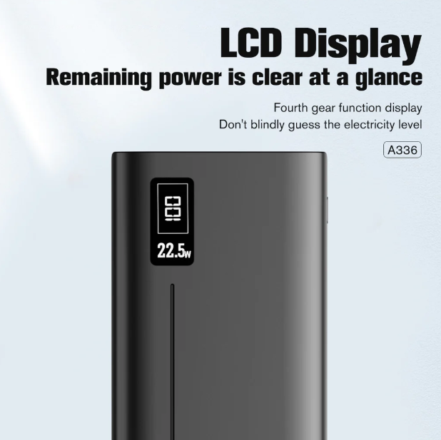 Aspor A336 20000mAh 22.5W Fast Charging Power Bank