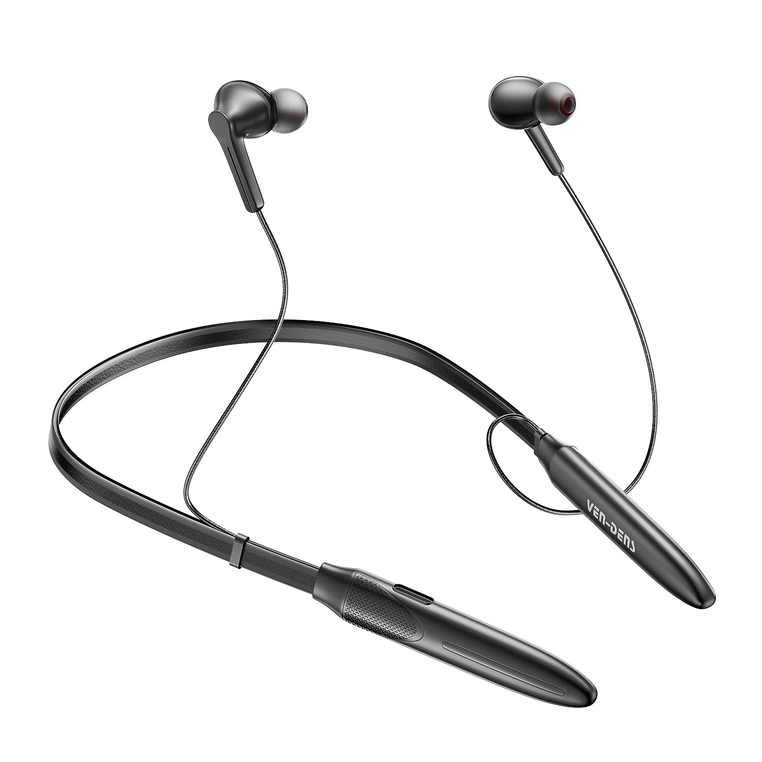 Ven-Dens VD-BT059 Bluetooth Neckband Earbuds | Bluetooth 5.3 Long Battery Life Wireless Earbuds Sport Bluetooth Earphones with Stereo Sound