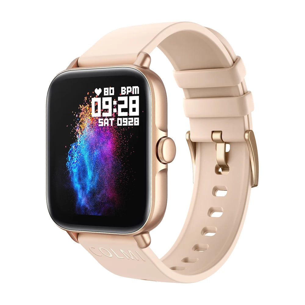 COLMI P28 Plus Bluetooth Smartwatch | Call Answering Men’s & Women’s Smart Watch | IP67 Waterproof Fitness Watch | Large GTS3 Style Dial Smartwatch for Android & iOS