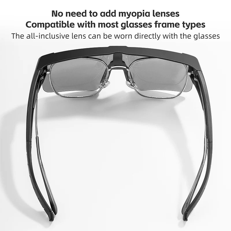 WEST BIKING Cycling Glasses | Fit Over Myopia Sunglasses for Men & Women | HD Polarized UV Protection Eyewear | Lightweight Sports Glasses for Cycling, Driving & Outdoor Activities