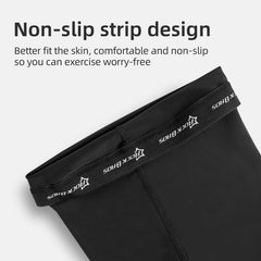 ROCKBROS Ice Silk Cycling Leg Sleeves | Breathable Anti-UV Sun Protection Leg Warmers | High Elasticity Sports Leg Covers for Cycling & Biking | Lightweight Summer Outdoor Leg Protection Gear