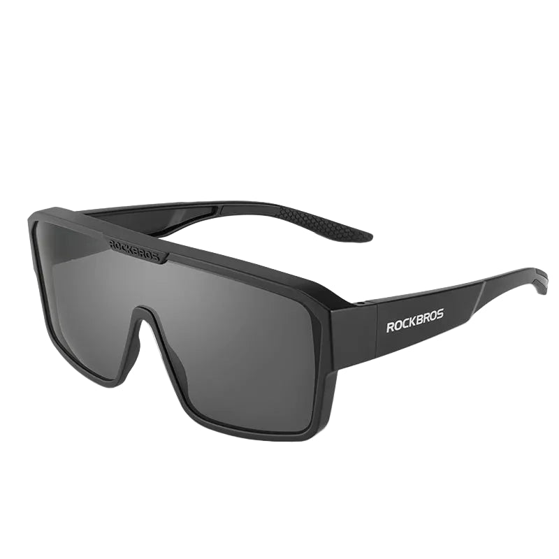 ROCKBROS Polarized Cycling Sunglasses | UV Protection Sports Glasses for Myopia Glasses Wearers | Lightweight Outdoor Running Fishing Cycling Goggles