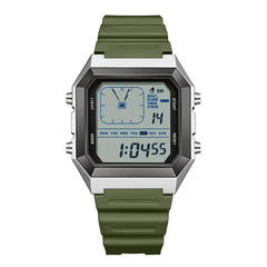 SANDA 6307 Digital Sports Watch for Men | Multifunction Chronograph Electronic Watch with Luminous Display & Calendar | Waterproof Outdoor Wristwatch | Fashion Casual Sports Watch