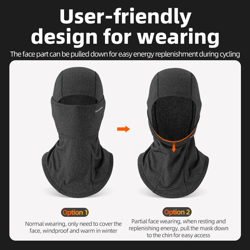 ROCKBROS Ice Silk Cycling Face Mask | Breathable Summer Sun Protection Motorcycle Mask | Cooling Full Face Cover for Bicycle & Outdoor Sports | Lightweight UV Protection Bike Scarf