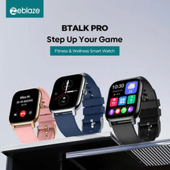 Zeblaze Btalk PRO Smart Watch | 1.91" HD Display Bluetooth Voice Calling Smartwatch | Heart Rate, SpO2 & Stress Monitoring | Multiple Sports Modes Fitness Watch for Men & Women